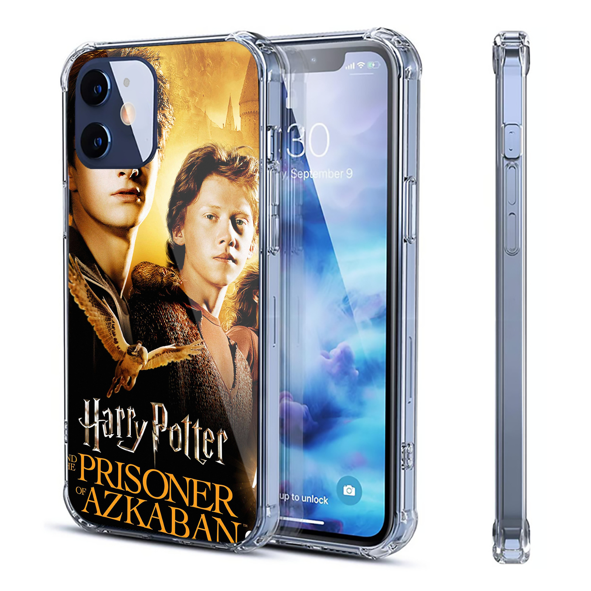 （画像用） Harry Potter ハリー・ポッターシリーズ 【iPhone 12シリーズ対応】透明スマホケース（クリアソフトケース）